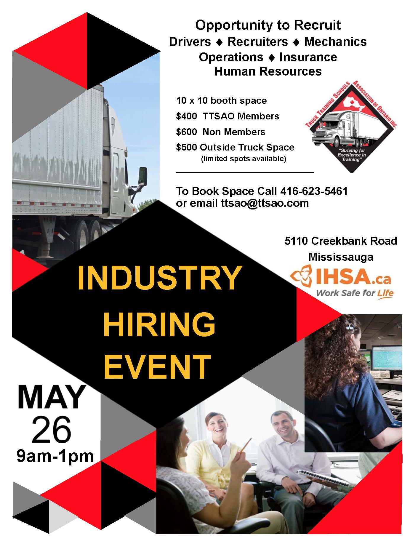 Carrier Group Hiring Event Poster